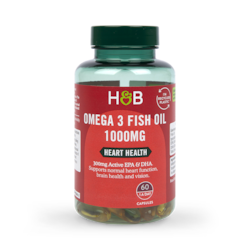 Holland & Barrett Omega 3 Fish Oil 1000mg 60 Capsules