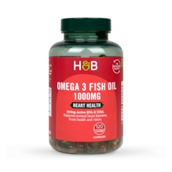 Holland & Barrett Omega 3 Fish Oil 1000mg 120 Capsules