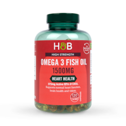 Holland & Barrett Omega 3 Fish Oil 1500mg 120 Capsules