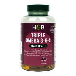 Solgar Omega 3-6-9 Fish, Flax, Borage 60 Softgels