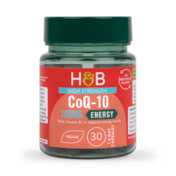 Holland & Barrett High Strength Co-Q10 100mg 30 Capsules
