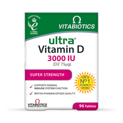 Vitabiotics Ultra Vitamin D 3000IU 96 Tablets