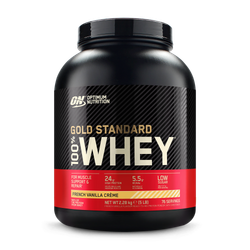 Optimum Nutrition Gold Standard 100% Whey Powder French Vanilla Cr√®me 2.28kg