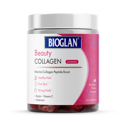 Bioglan Beauty Collagen 60 Strawberry Gummies