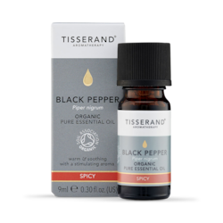 Tisserand Black Pepper Organic Pure Essential Oil 9ml