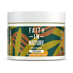 Faith In Nature Hair Mask for Curly Hair Shea & Argan 300ml