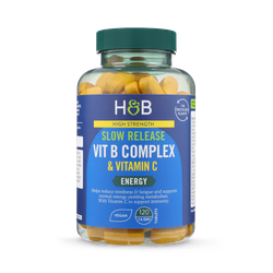 Holland & Barrett Super Strength Complete Vit B Complex + Vitamin C 120 Tablets