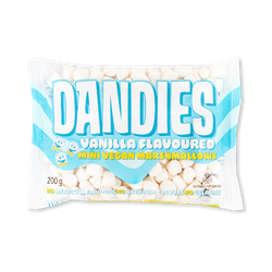 Dandies Mini Vegan Vanilla Marshmallows 200g