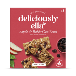 Deliciously Ella Apple Raisin & Cinnamon Oat Bar Multipack 3x 50g