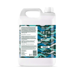 Faith In Nature Shampoo for Sensitive Scalps Fragrance Free 5L