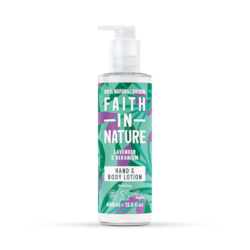 Faith in Nature Lavender & Geranium Hand & Body Lotion 400ml