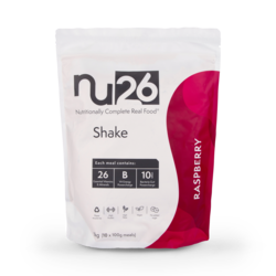 NU26 Nutritionally Complete Real Food Vanilla Shake 1kg