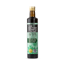 The British Hemp Co Cold Pressed Hemp Seed Oil 500ml