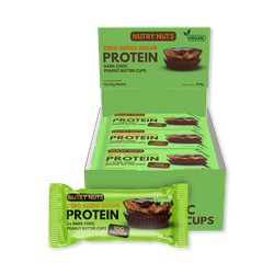 Nutry Nuts CUPS Vegan compound with peanut butter filling (2x21)g 12 Pack