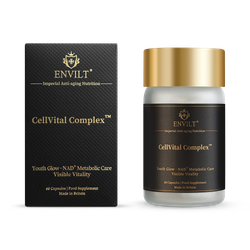 Envilt CellVital  Complex with Spermidine, L-Ergothioneine, Resveratrol & CoQ10 – Cellular Energy & Ageing Well 60 Capsules