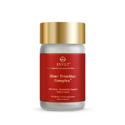 Envilt Slim+ TrimMax Complex™ with Glucomannan, Apple Pectin & Ashwagandha – Metabolism Support 60 Capsules