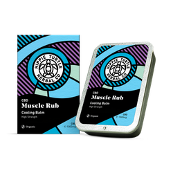 Hippie Turtle Herbal Co Cooling CBD Muscle Rub 1000mg 40g