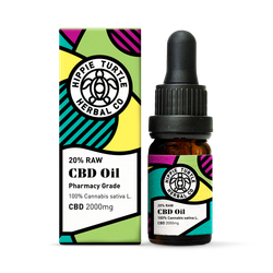 Hippie Turtle Herbal Co 20% Raw CBD Oil 2000mg (10ml)