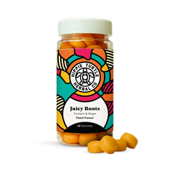 Hippie Turtle Herbal Co Juicy Roots Turmeric & Ginger 60 Gummies