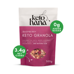 Keto Hana Keto Granola Raspberry 300g