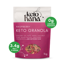 Keto Hana Granola Raspberry 1kg