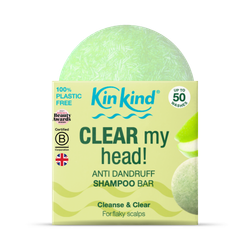 KinKind CLEAR me head! Shampoo Bar 50g