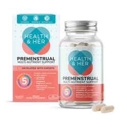 Health & Her Premenstrual Multi Nutrient Supplement 60 Capsules