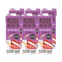Rude Health Organic Brown Rice M*lk Drink 6x 1 Litre