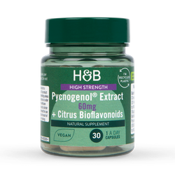 Holland & Barrett Pycnogenol 60mg 30 Capsules