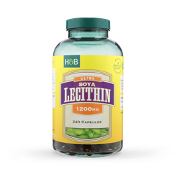 Holland & Barrett Ultra Soya Lecithin 240 Capsules 1200mg