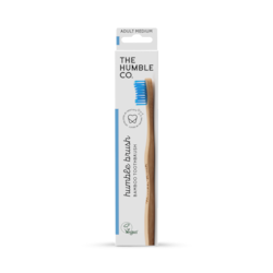 Humble Bamboo Adult Medium Bristle Toothbrush (Blue, Purple, White or Green)