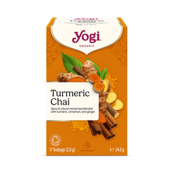 Yogi Tea Turmeric Chai 17 Tea Bags
