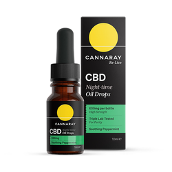 Cannaray Night-Time CBD Oil 600mg 10ml