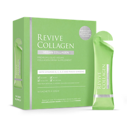 Revive Collagen Vegan Collagen Premium liquid Supplement 14 Sachets