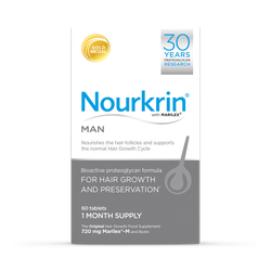Nourkrin Man Hair Preservation 1 Month Supply 60 Tablets