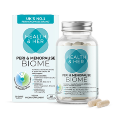 Health & Her Perimenopause Biome Food Supplement 60 Capsules