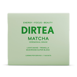DIRTEA Matcha Mushroom Super Blend 7x Sachets