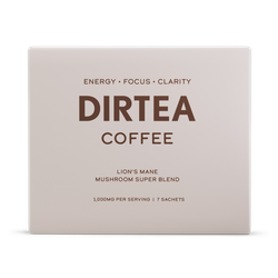 DIRTEA Coffee Lion's Mane Mushroom Super Blend 7x Sachets