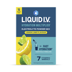Liquid I.V. Hydration Electrolyte Powder Mix Lemon Lime 15 Sachets