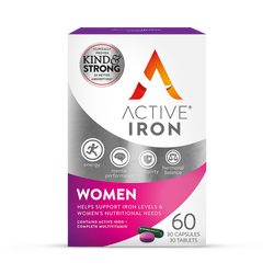Active Iron for Women 60 Capsules