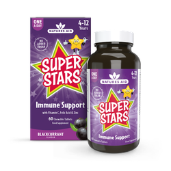 Natures Aid Super Stars Immune Support 60 Tablets