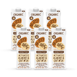 Bruce Organic Almond & Oat M*lk (Unsweetened) 6x 1L