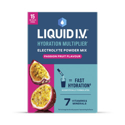Liquid I.V. Hydration Electrolyte Powder Mix Passion Fruit 15 Sachets