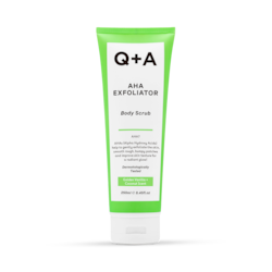 Q+A AHA Exfoliator Body Scrub 250ml