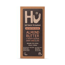 Hu Almond Butter + Crispy Quinoa Dark Chocolate Bar 60g