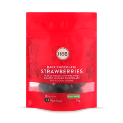 Holland & Barrett Dark Chocolate Strawberries 90g