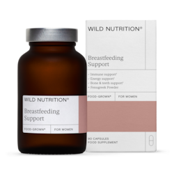 Wild Nutrition Food Grown Breastfeeding Support for Women 90 Capsules