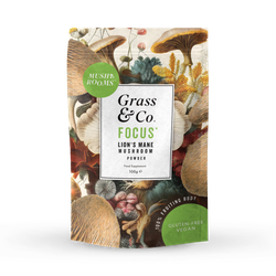 Grass & Co. FOCUS Lion's Mane Mushrooms Powder 100g