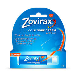 Zovirax Pump Cold Sore Cream 2g