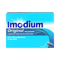 Imodium Original 2mg 6 Capsules